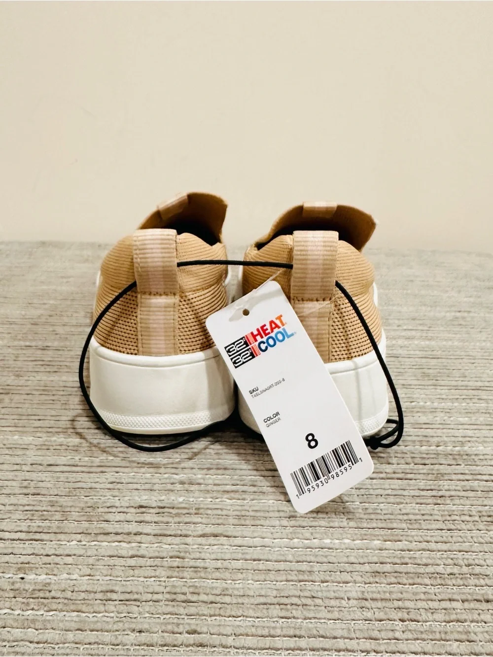 NWT 32 Degrees Heat Cool Slip Ons Size 8